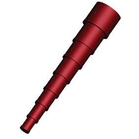 Unequal Hose Connector 13mm to 38mm